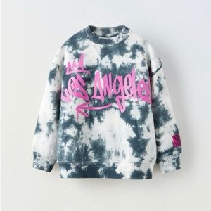Zara / Girls Tie Dye Sweatshirt
